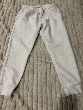 Light Heather Gray Drawstring Sweatpants size large